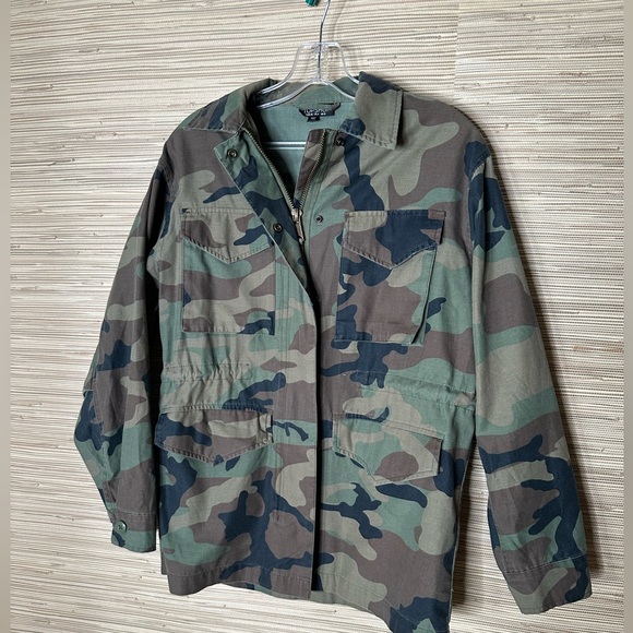 Topshop womens army jacket size 4 - Picture 5 of 5